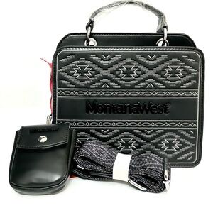 Montana West Black Aztec Tote